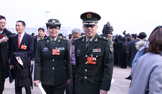 政協委員陳力（左）、趙大鳴（右）