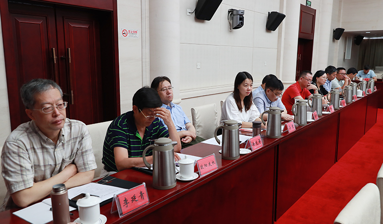 第十屆茅盾文學獎評委會第一次全體會現場