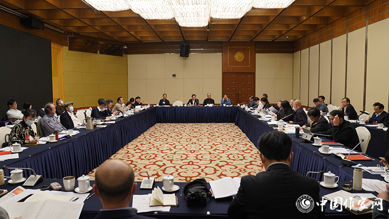 中央和國家機關(guān)代表團討論張宏森所作工作報告