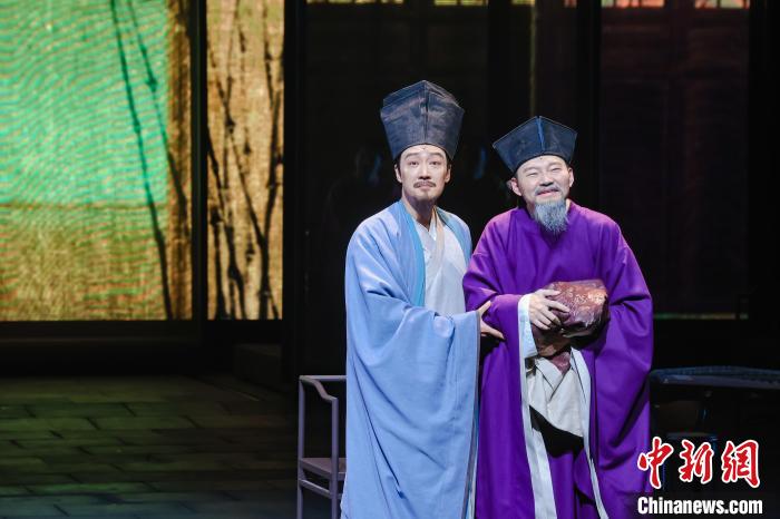 原創話劇《蘇堤春曉》劇照。國家話劇院供圖