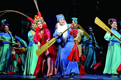 《運河謠》作為國家大劇院的首部原創民族歌劇，集中體現出文學性與音樂性的有機融合。資料圖片